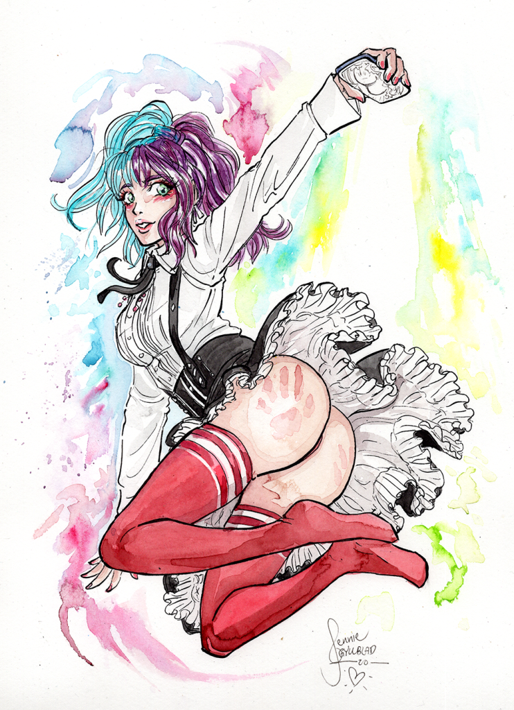 Eike - Spank Selfie [A5 size]