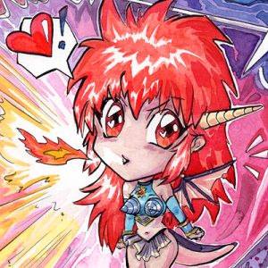 Dragon Half [Original Art]