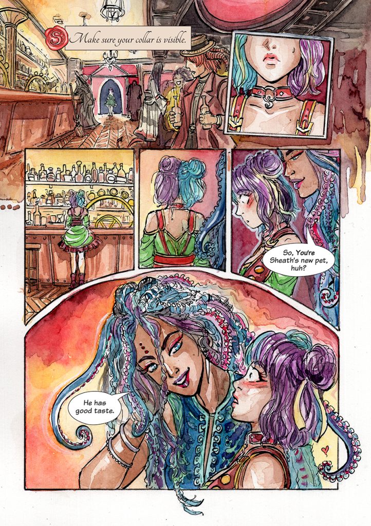 Jenitales: Artemisia p.2-5 [Original Comic Page]