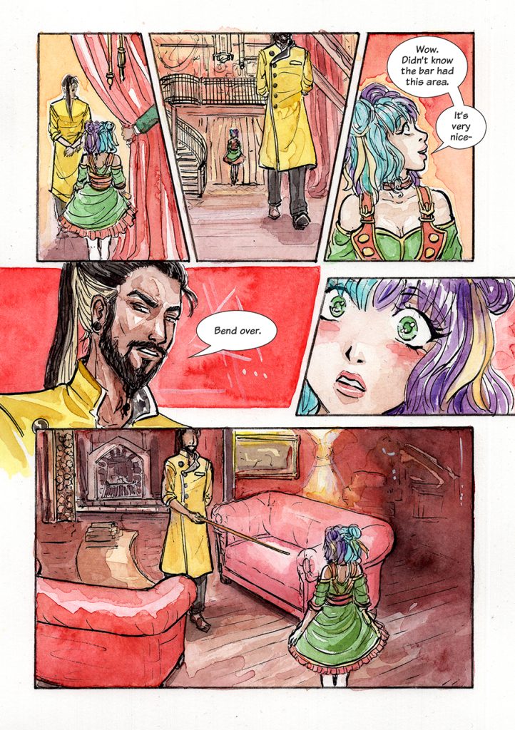 Jenitales: Artemisia p.2-7 [Original Comic Page]