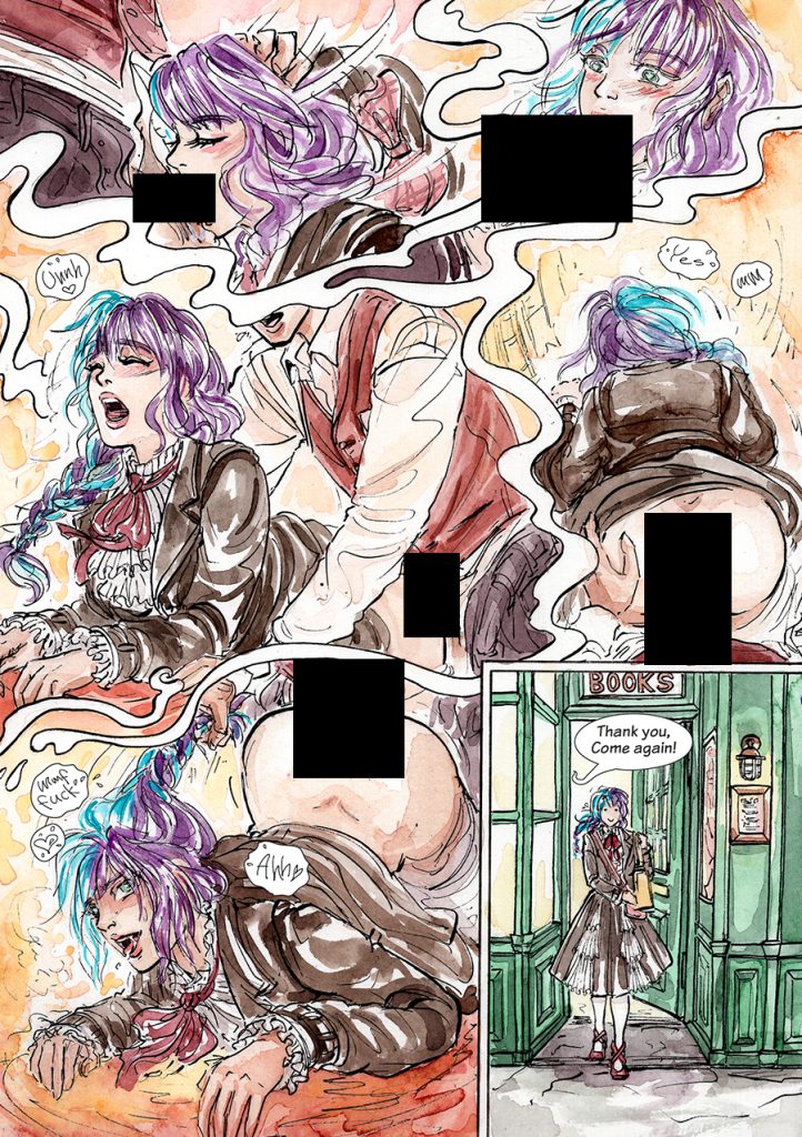 Jenitales: Artemisia p.3-6 [Original Comic Page]