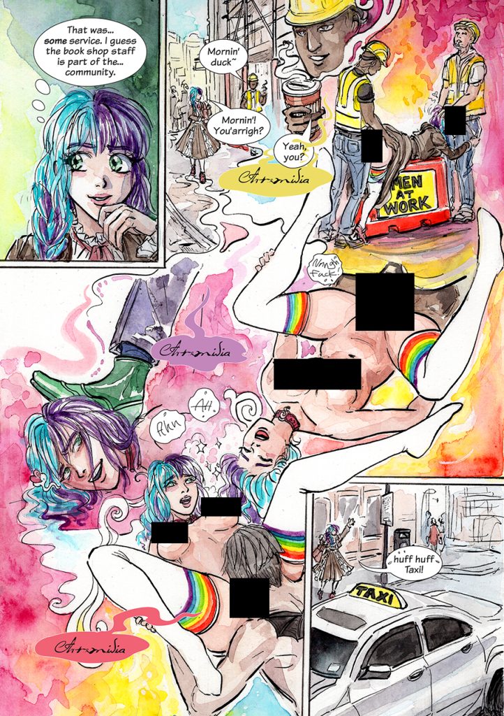 Jenitales: Artemisia p.3-7 [Original Comic Page]