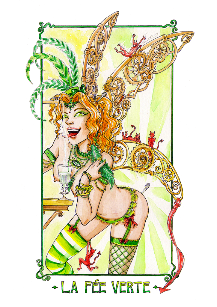 Absinthe, but spicy [Original Art]