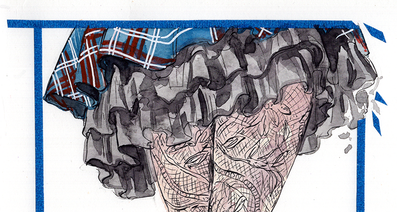 Leg Day [quick spontaneous painting]