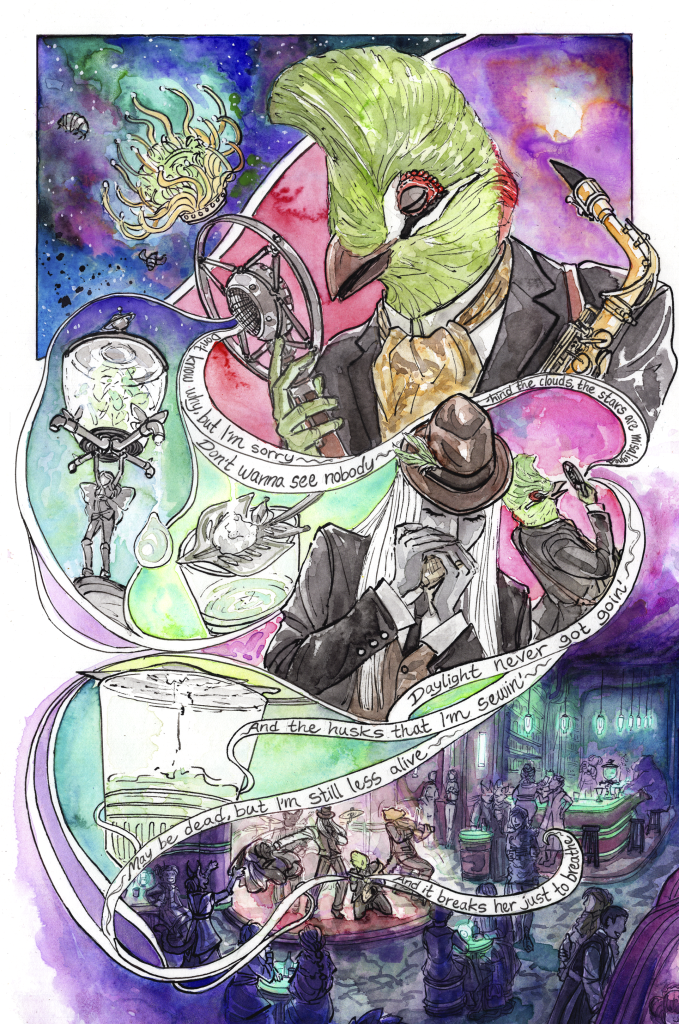 BM&A Issue 3 - Page 4 [Original Comic Page