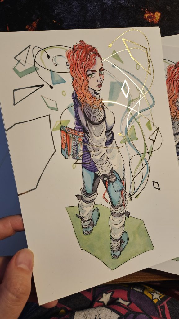 Smoking Runner [A5 size, Foiled]