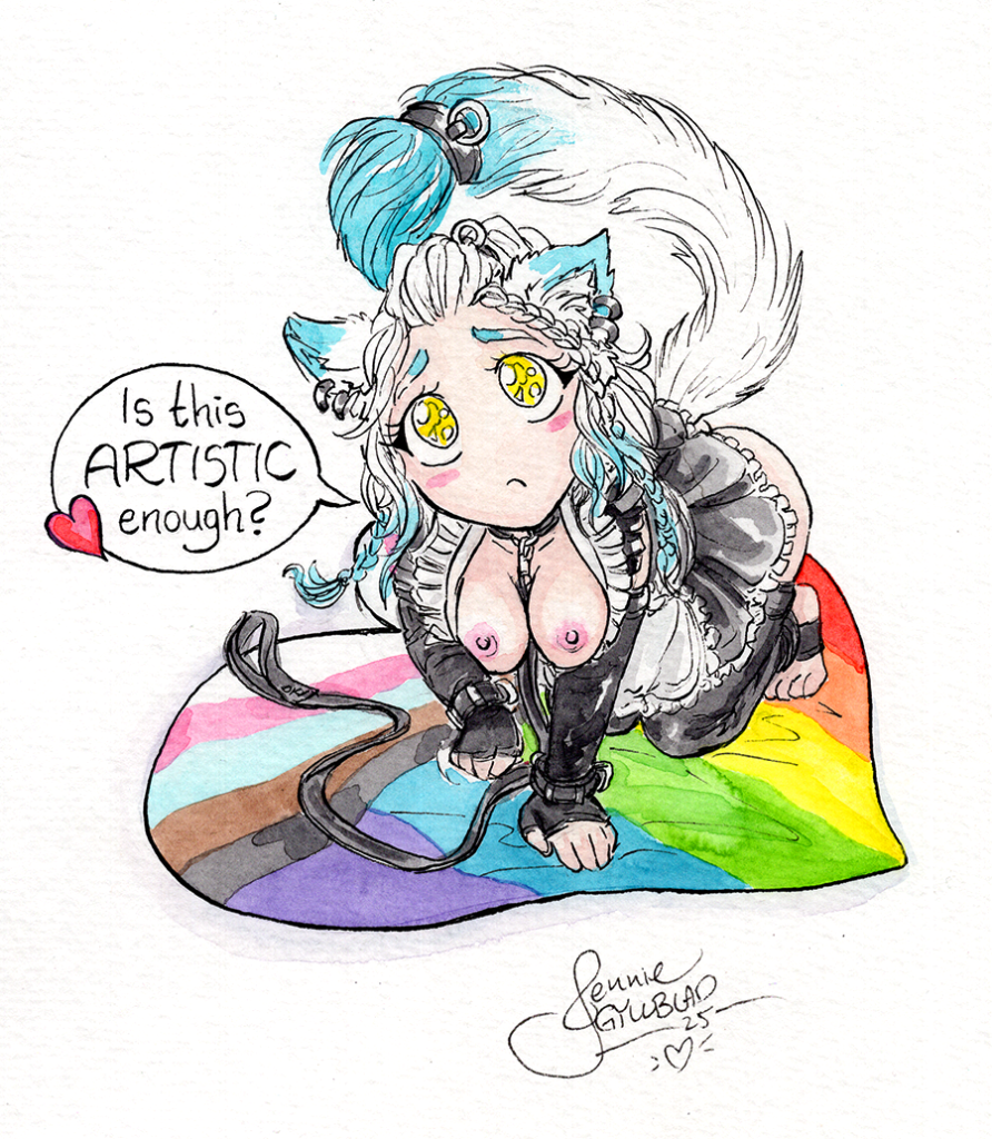 Artistic Enough [Original Art]