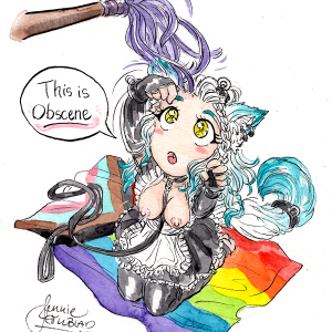 This is Obscene - nya [Original Art]