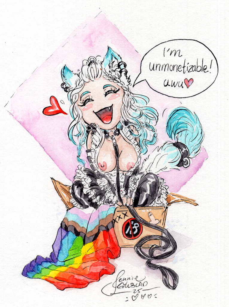 I'm unmonetizable - uwu [Original Art]