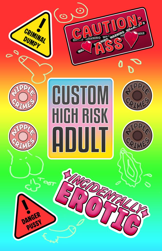 Warning signs [Sticker sheet]