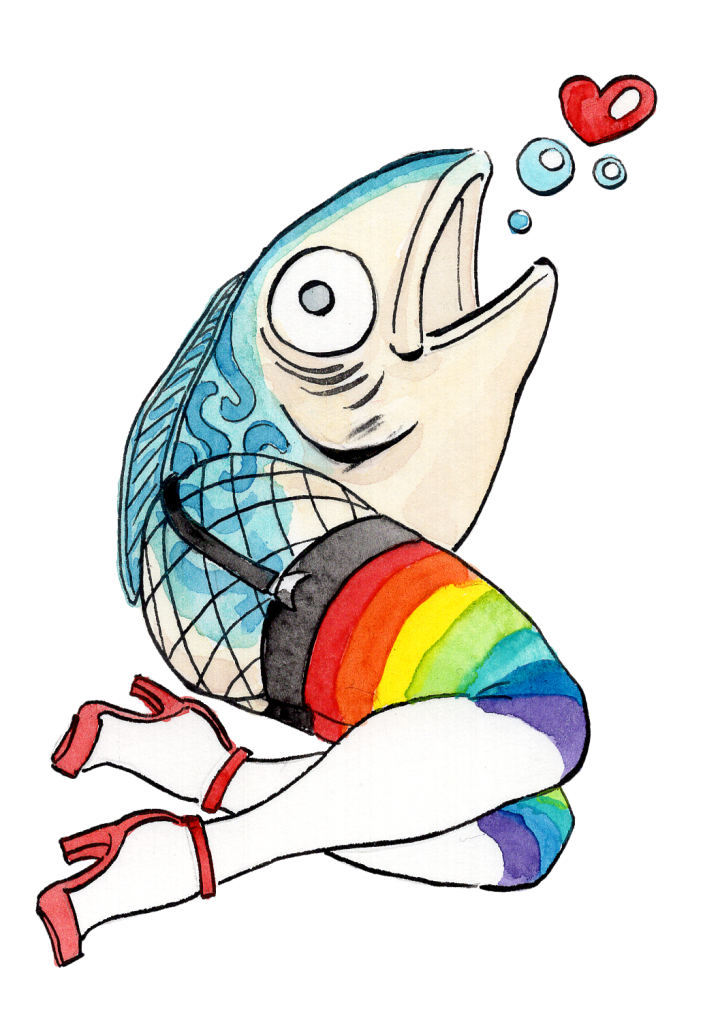 Gay Leg Trout [Sticker]