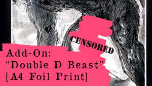 PRE-ORDER The Double Decker Beast [A4 size, Foiled]