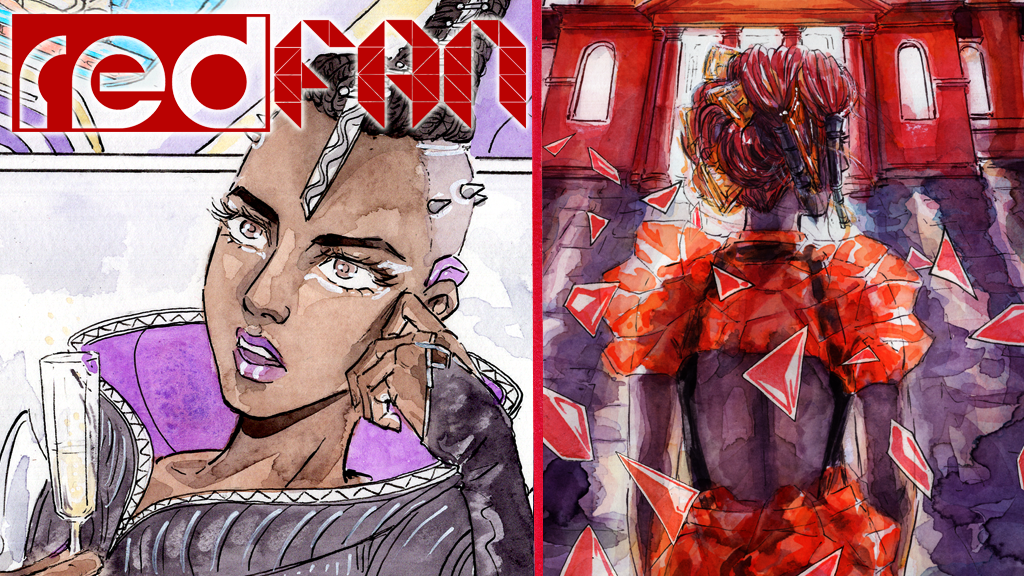 Art-Book pre-orders are being packed! RedFan #2 Kickstarter in pre-launch!